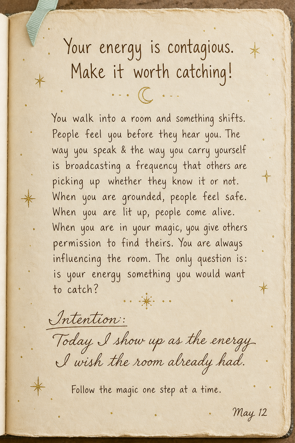 Feel This Magic interior page sample